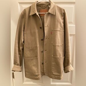 Levi's Men's Khaki Cotton Work Jacket